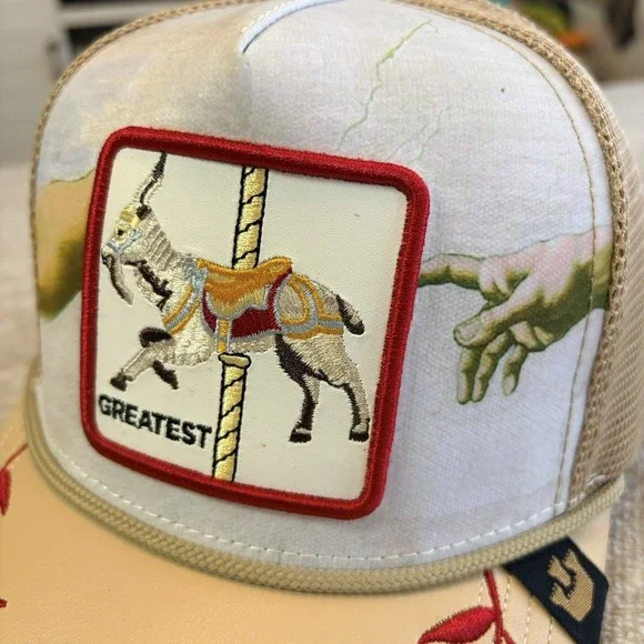 Goorin Bros The Farm Greatest Maximum Goat Carousel Capsule G.O.A.T Ltd RARE NWT - Picture 2 of 8